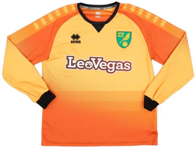 Errea 2018-19 Norwich GK Shirt - 6/10 - (S)