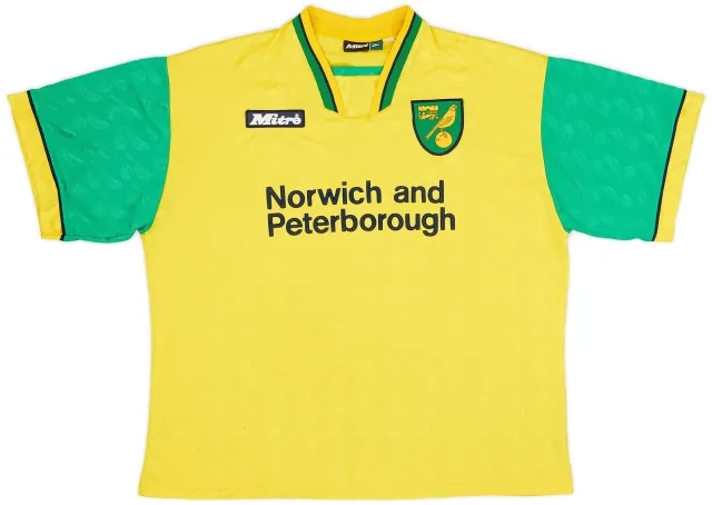 1996-97 Norwich Home Shirt - 8/10 - (XL)