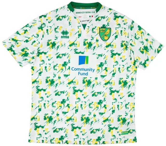 Errea 2016-17 Norwich Third Shirt - 6/10 - (XXL)