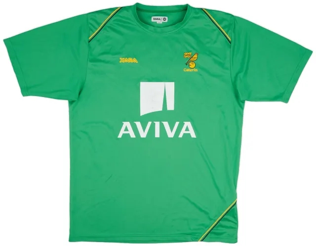 adidas 2008-09 Norwich Xara Training Shirt - 7/10 - (L)