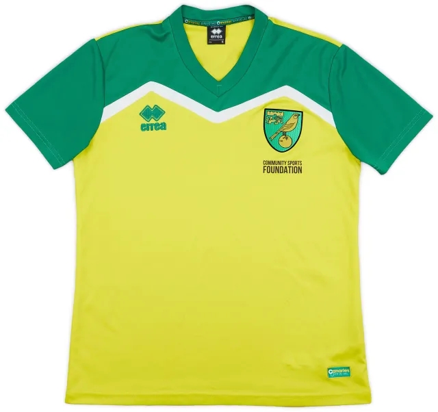 2016-17 Norwich Errea Training Shirt - 9/10 - (S)