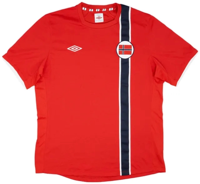 Umbro 2012-13 Norway Home Shirt - 9/10 - (XL)