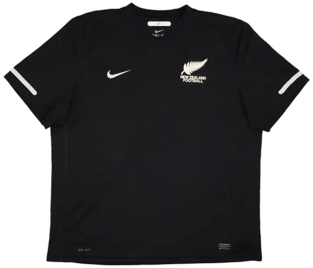 Nike 2010-12 New Zealand Away Shirt - 7/10 - (XXL)