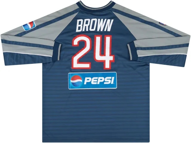 Umbro 2002 New England Revolution Match Issue GK Shirt Brown #24