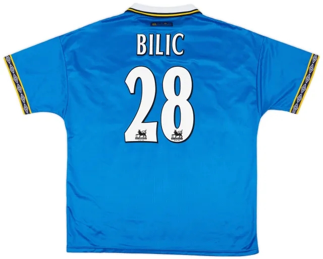 Umbro 1997-99 Everton Home Shirt Bilic #28 - 8/10 - (XXL)