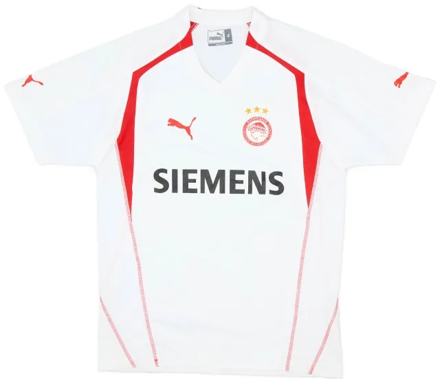Puma 2005-06 Olympiakos Away Shirt - 6/10 - (S)