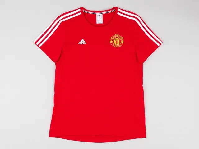 adidas 2010s Manchester United Training Shirt - 8/10 - (S)