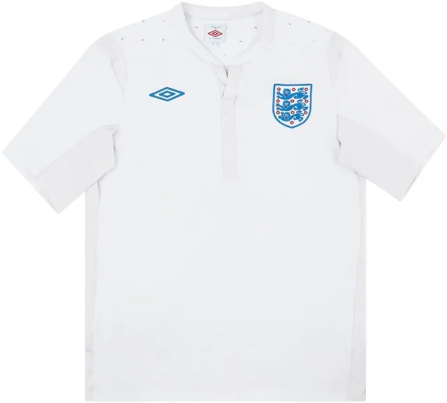 Umbro 2010-11 England Home Shirt - 6/10 - (M)