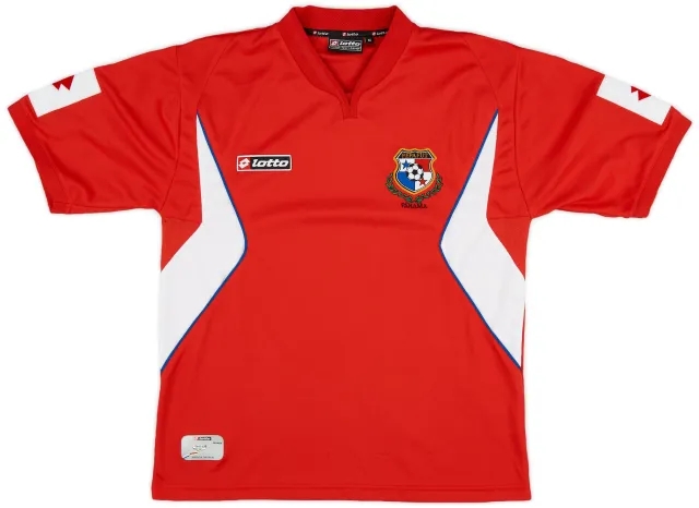 Lotto 2003-05 Panama Home Shirt - 9/10 - (M)
