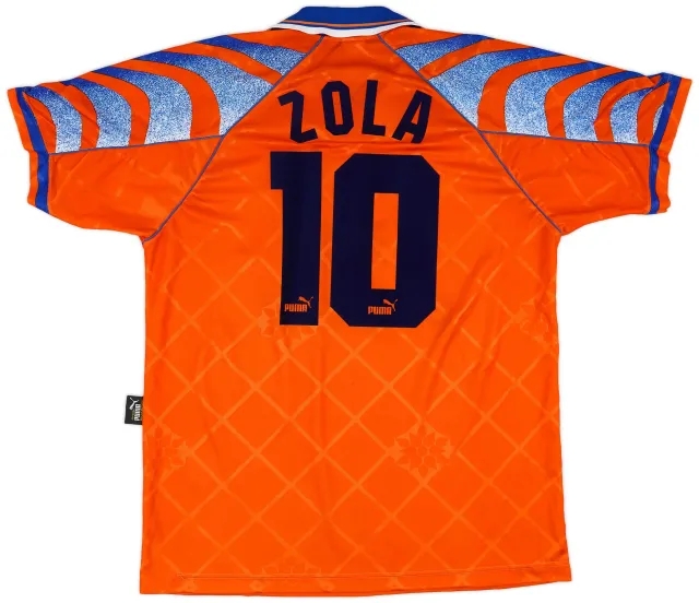 Puma 1995-96 Parma Fourth Shirt Zola #10 - 8/10 - (XL)