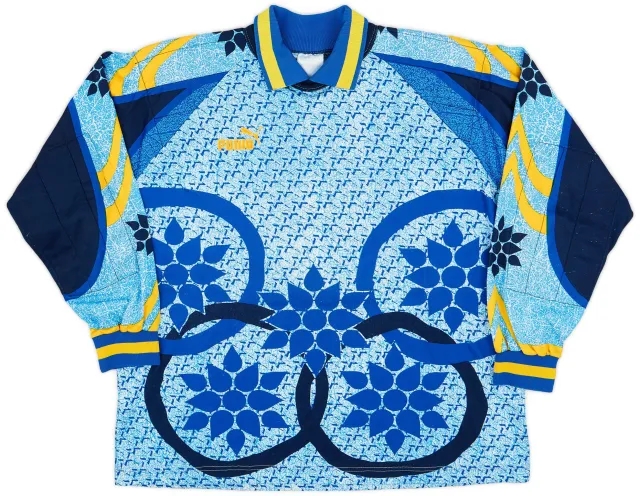 1995-96 Puma GK Template Shirt (Parma) #1 - 9/10 - (XS)