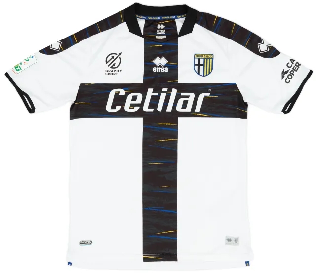 Errea 2021-22 Parma Home Shirt - 8/10 - (XXL)