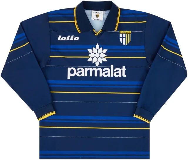 Lotto 1998-99 Parma Third L/S Shirt - 8/10 - (M)