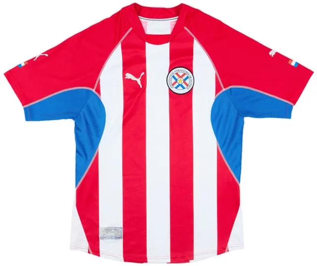 Puma 2002-04 Paraguay Home Shirt - 7/10 - (M)
