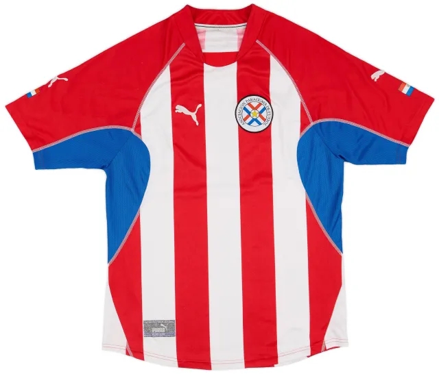 Puma 2002-04 Paraguay Home Shirt - 7/10 - (M)