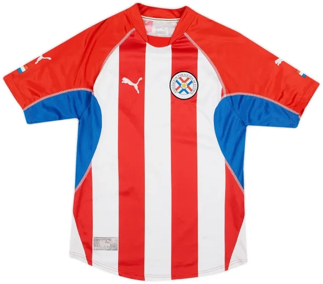 Puma 2002-04 Paraguay Home Shirt - 7/10 - (M)