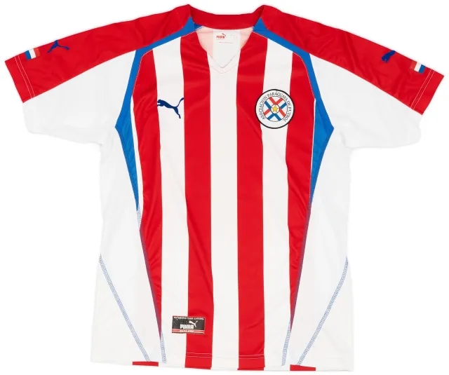 Puma 2004-06 Paraguay Home Shirt - 7/10 - (L)