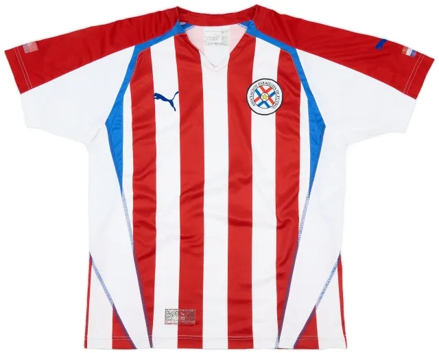 Puma 2004-06 Paraguay Home Shirt - 7/10 - (XL)