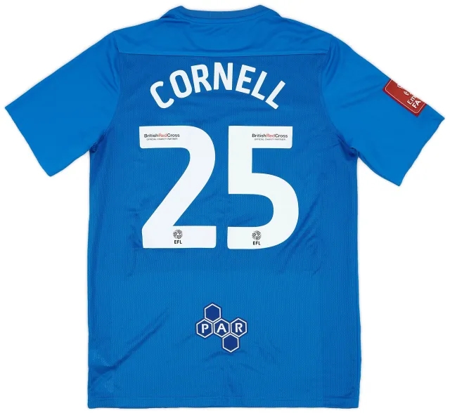 Nike 2022-23 Preston North End Match Issue FA Cup GK Shirt Cornell #25