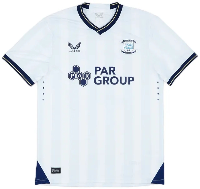Castore 2023-24 Preston North End Match Issue Home Shirt #31