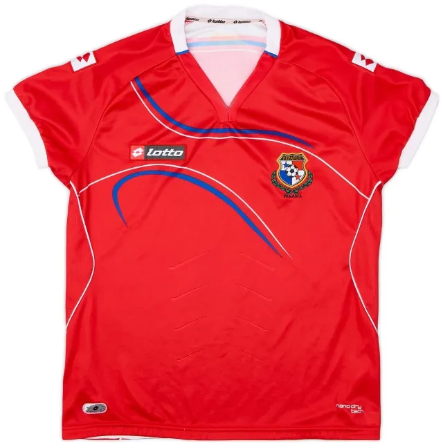 Lotto 2014-15 Panama Home Shirt - 8/10 - (XL.Boys)