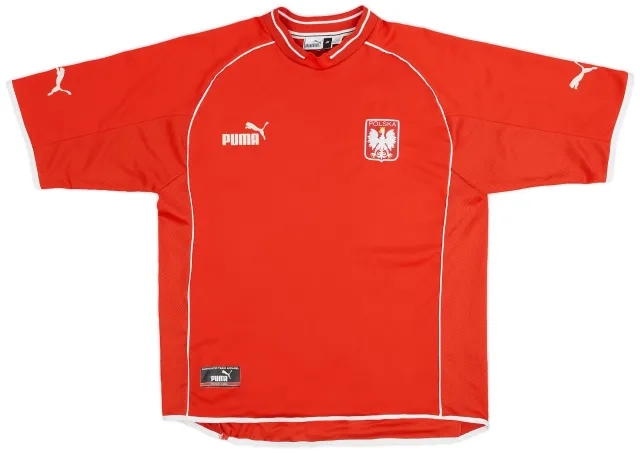 Puma 2001-02 Poland Away Shirt - 8/10 - (M)