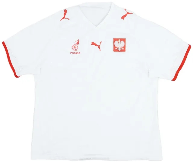Puma 2008 Poland Home Shirt - 6/10 - (XL)