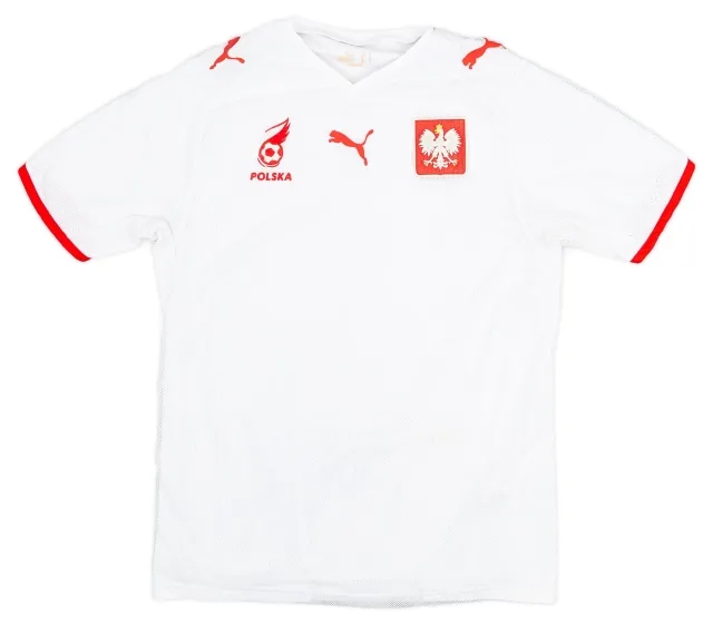 Puma 2008 Poland Home Shirt - 8/10 - (M)