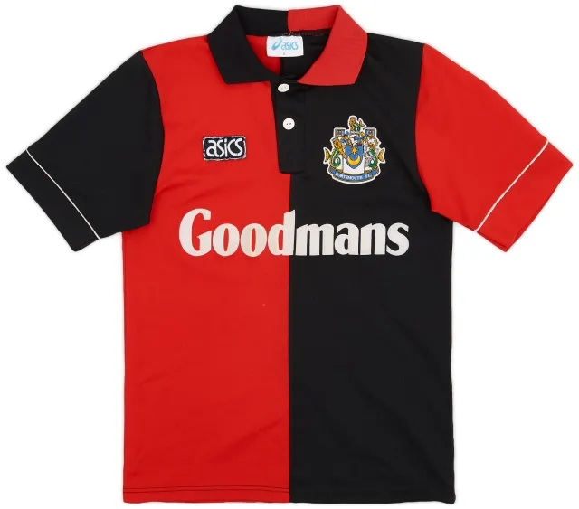 Asics 1993-95 Portsmouth Away Shirt - 8/10 - (S)