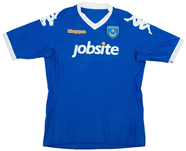 Kappa 2010-11 Portsmouth Home Shirt - 5/10 - (S)