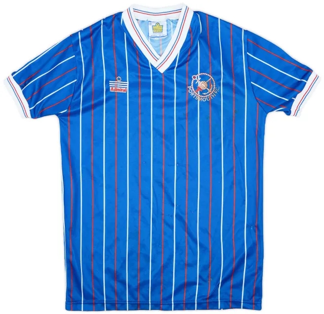 Admiral 1987-89 Portsmouth Home Shirt - 5/10 - (S)