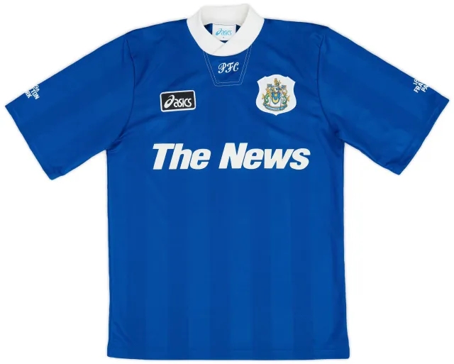 Asics 1995-97 Portsmouth Home Shirt - 9/10 - (M)