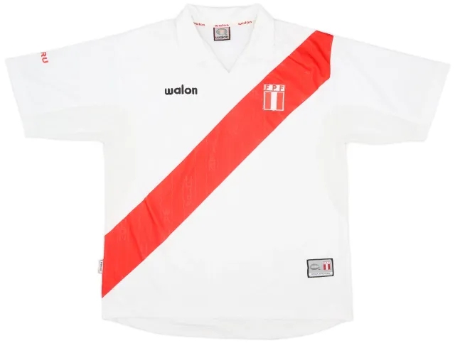 2002 Peru Home Shirt - 8/10 - (XL)