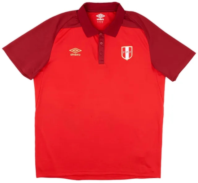 2018-19 Peru Umbro Polo Shirt - 6/10 - (XL)