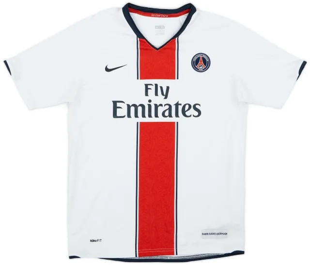 Nike 2007-08 Paris Saint-Germain Away Shirt - 9/10 - (XL.Boys)