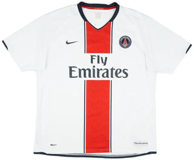 Nike 2007-08 Paris Saint-Germain Away Shirt - 8/10 - (XL)