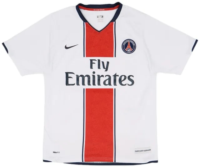 Nike 2007-08 Paris Saint-Germain Away Shirt - 8/10 - (S)