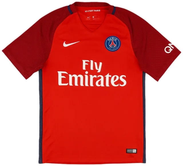 Nike 2016-17 Paris Saint-Germain Away Shirt - 9/10 - (S)