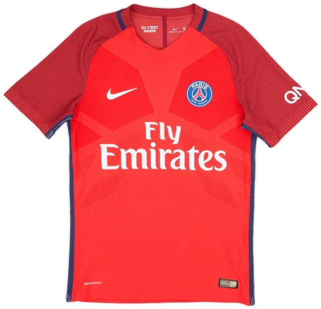 Nike 2016-17 Paris Saint-Germain Authentic Away Shirt - 10/10 - (S)