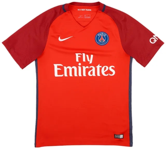 Nike 2016-17 Paris Saint-Germain Away Shirt - 8/10 - (S)