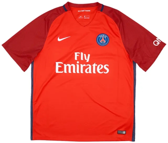 Nike 2016-17 Paris Saint-Germain Away Shirt - 9/10 - (XL)