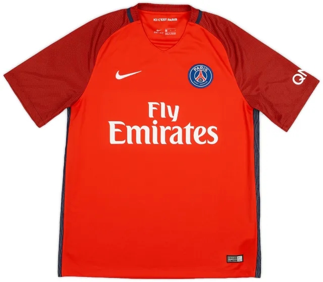Nike 2016-17 Paris Saint-Germain Away Shirt - 9/10 - (L)