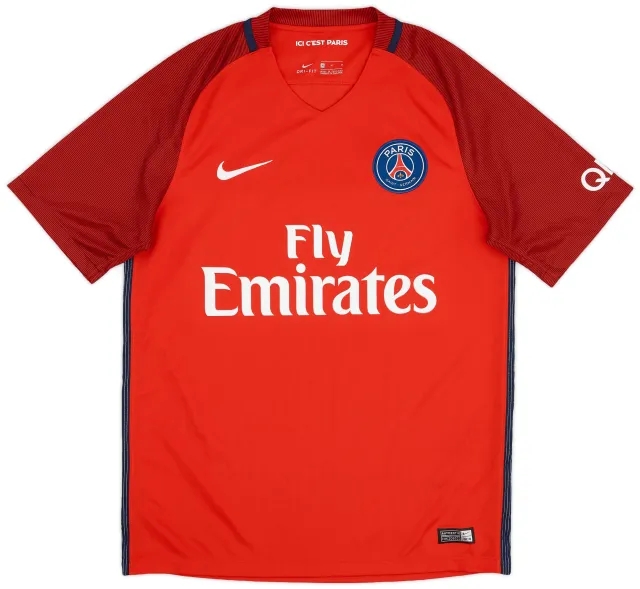 Nike 2016-17 Paris Saint-Germain Away Shirt - 9/10 - (M)