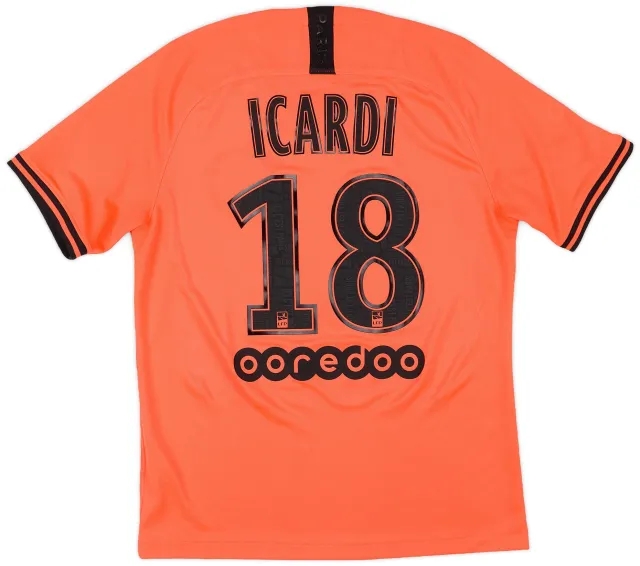 Nike 2019-20 Paris Saint-Germain Authentic Away Shirt Icardi #18 - 7/10 - (M)
