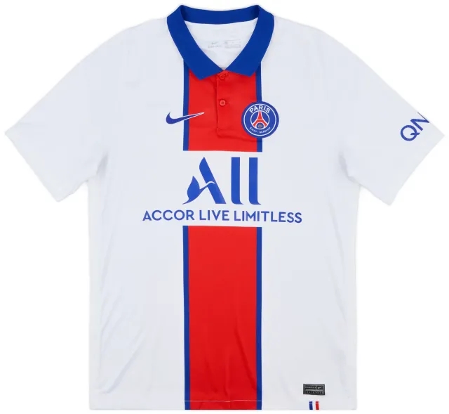 Nike 2020-21 Paris Saint-Germain Away Shirt - 8/10 - (M)