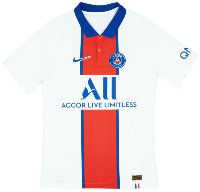 Nike 2020-21 Paris Saint-Germain Player Issue Vaporknit Away Shirt - 10/10 - (S)
