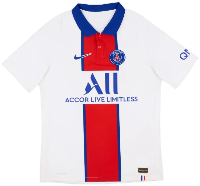 Nike 2020-21 Paris Saint-Germain Authentic Away Shirt - 8/10 - (M)
