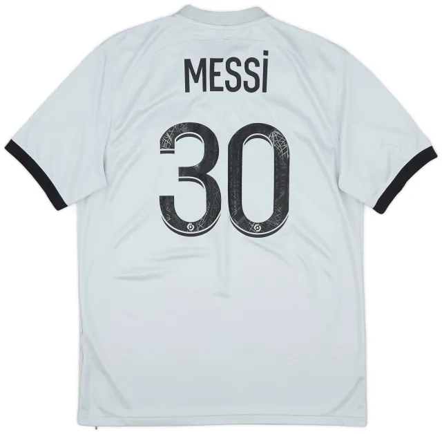 Nike 2022-23 Paris Saint-Germain Away Shirt Messi #30 - 8/10 - (M)