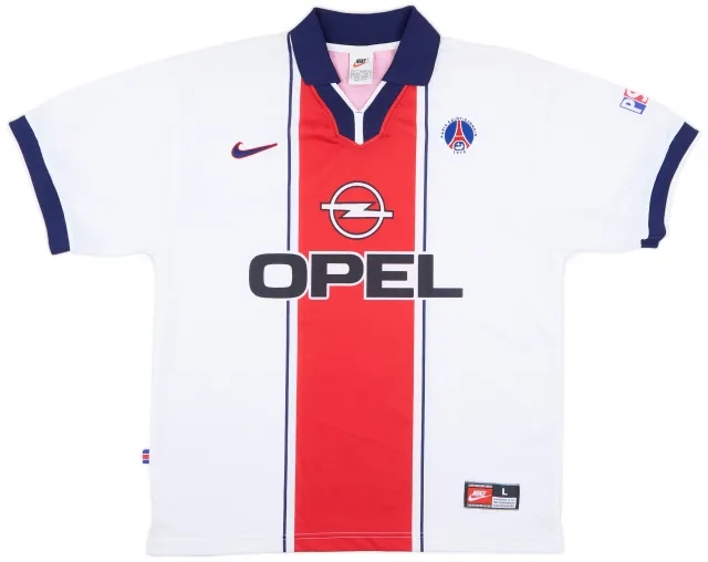 Nike 1997-98 Paris Saint-Germain Away Shirt - 9/10 - (L)