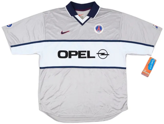 Nike 1999-00 Paris Saint-Germain Player Issue Away Shirt (XL)
